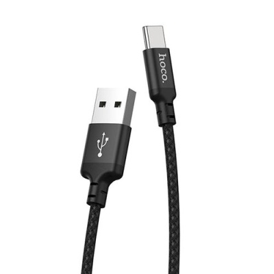 кабель hoco x14 times speed usb - type-c 3.0a/1m (чорний) 