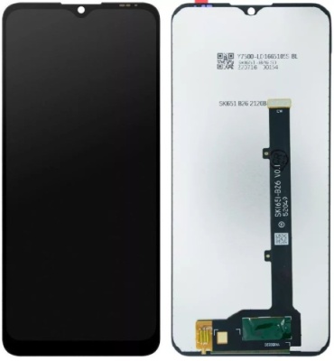 дисплей для zte blade a51, a71 з чорним тачскріном (original china)