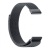 ремінець універсальний milanese loop для samsung/amazfit/xiaomi (22mm) (темно-сірий) 