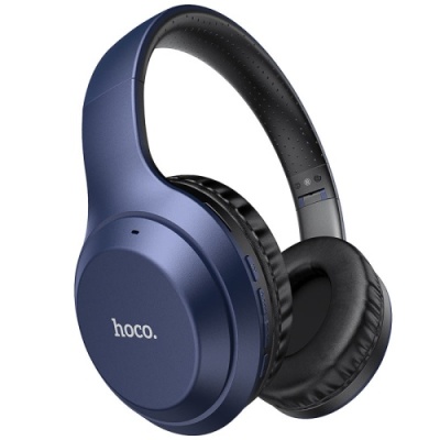 бездротові навушники накладні hoco w30 (синій) 