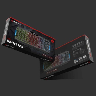 клавіатура провідна fantech hunter pro k511 (чорний) 