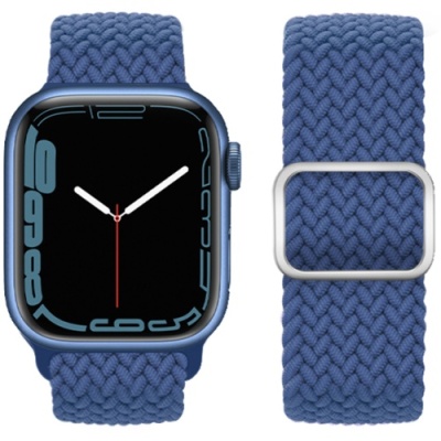 ремінець hoco wa05 для apple watch 1-11 (38/40/41mm) (cold sea blue) 