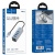 USB HUB Hoco HB1B 4in1 (USB to USB3.0*4) (сірий) usb hub hoco hb1b 4in1 (usb to usb3.0*4) (сірий)