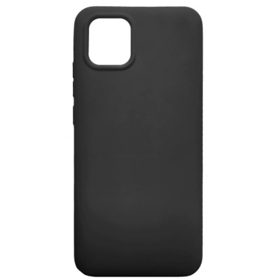 Купить силіконовий чохол soft silicone case для samsung a035 galaxy a03 - black онлайн
