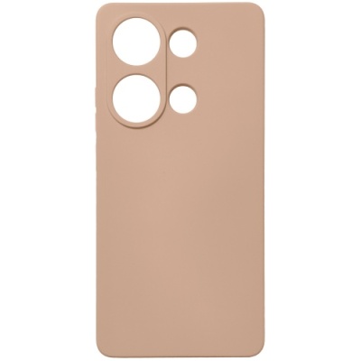 Купить силіконовий чохол soft silicone case для xiaomi redmi note 13 pro 4g/note 14s/poco m6 pro 4g (пудра) онлайн