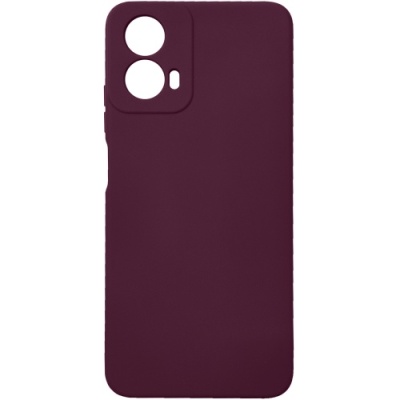 Купить силіконовий чохол soft silicone case для motorola g34 (бордовий) онлайн