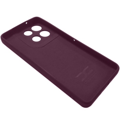 Купить силіконовий чохол soft silicone case для motorola g86 (бордовий) онлайн