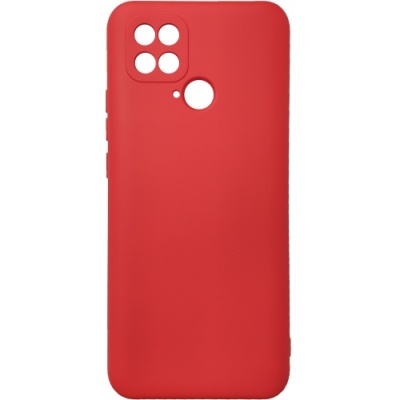 Купить силіконовий чохол soft silicone case для xiaomi poco c40 (червоний) онлайн