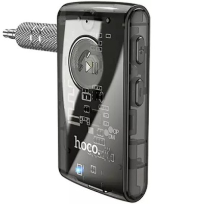 Bluetooth аудіо ресівер Hoco E66 (Чорний)