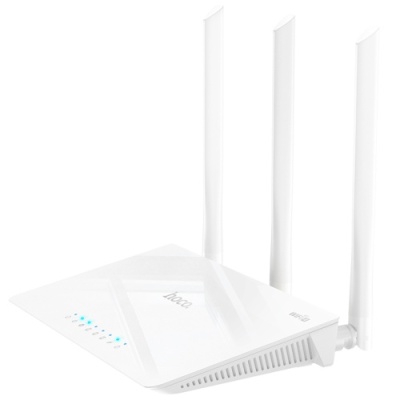 маршрутизатор (роутер) hoco hi30 wifi4 (білий) 