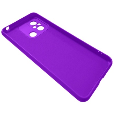 Купить чохол soft silicone case full для xiaomi redmi 12c (фіолетовий) онлайн