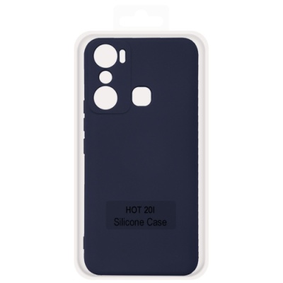 Купить чохол soft silicone case full для infinix hot 20i (dark blue) онлайн