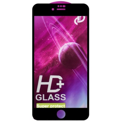 захисне скло glass full glue space для apple iphone 6/6s (чорний) 