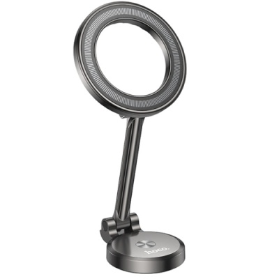 Автотримач Hoco H51 Magnetic For Ring (Сiрий)