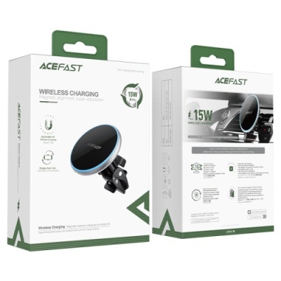 Автотримач Acefast D3 з БЗП (сталевий)