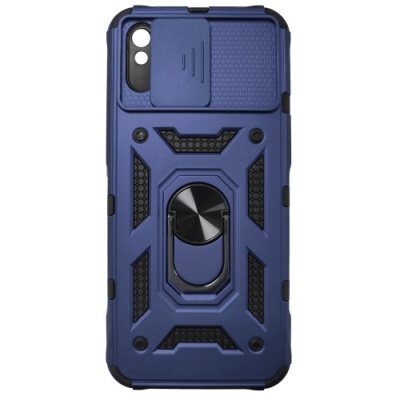Купить чохол-накладка armor magnet camshield для xiaomi redmi 9a - dark blue онлайн