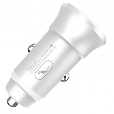 Автомобільний Зарядний Пристрій SkyDolphin SZ10 1USB/18W/QC3.0 (Білий)