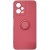Купить силіконовий чохол soft silicone casevsmagnet ring для xiaomi redmi note 12 5g/poco x5 5g - hawthom red онлайн