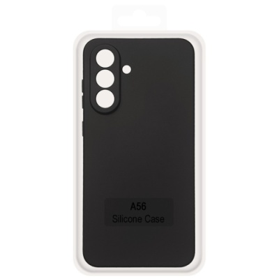Купить чохол soft silicone case full для samsung a566 galaxy a56 5g (чорний) онлайн