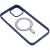Чохол Color+MagSafe для Apple iPhone 11 (08) Темно-синій Купить чохол color+magsafe для apple iphone 11 (08) темно-синій онлайн