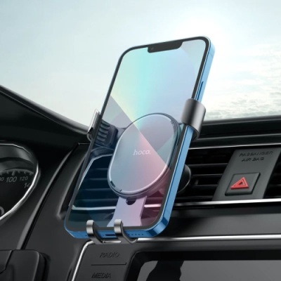 Автотримач Hoco CA56 Plus з автозахопленням телефону (Чорний)