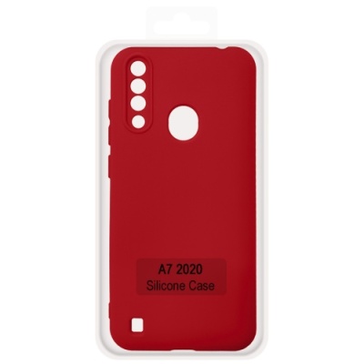 Купить чохол soft silicone case full для zte a7 2020 (red) онлайн