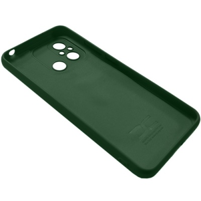 Купить силіконовий чохол soft silicone case для xiaomi redmi 12c (темно-зелений) онлайн