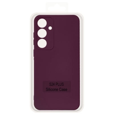 Купить чохол soft silicone case full для samsung s926 galaxy s24 plus (maroon) онлайн