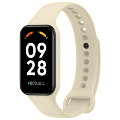 ремінець для xiaomi redmi band 3 / xiaomi smart 9 active (слонова кістка) 