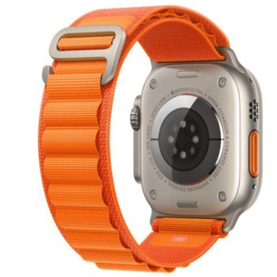 ремінець для apple watch alpine loop 42/44/45/49 mm (помаранчевий) 