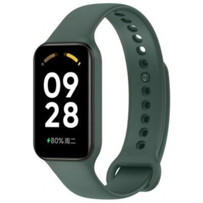 ремінець для xiaomi redmi band 3 / xiaomi smart 9 active (хакі) 