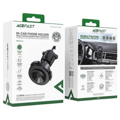 Автотримач Acefast D22 (чорний)