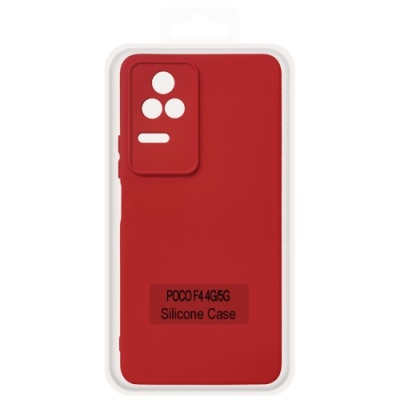 Купить чохол soft silicone case full для xiaomi poco f4 4g/5g (red) онлайн