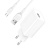 мережевий зарядний пристрій skydolphin sc36t 1usb/2.4a + (usb - type-c) (білий) 