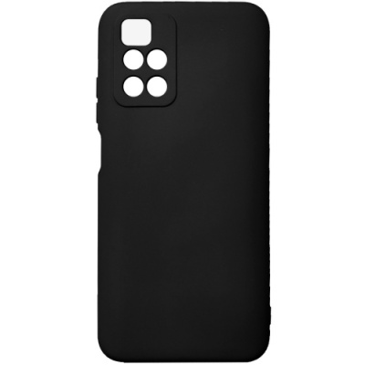 Купить силіконовий чохол soft silicone case для xiaomi redmi 10/redmi 10 2022 (чорний) онлайн