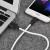 кабель hoco x21 plus silicone usb - microusb 2.4a/1m (чорно-білий) 