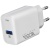 Мережевий Зарядний Пристрій Ridea RW-18121 Rapid 1USB QC 18W+Type-C (Бiлий) мережевий зарядний пристрій ridea rw-18121 rapid 1usb qc 18w+type-c (бiлий)