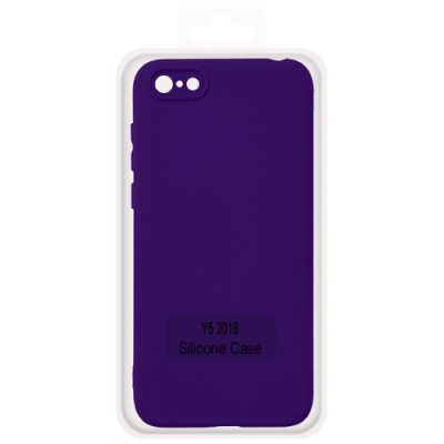 Купить чохол soft silicone case full для huawei y5 2018 (purple) онлайн