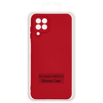 Купить чохол soft silicone case full для samsung a225 galaxy a22 4g/m325 galaxy m32 4g (red) онлайн