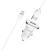 Автомобільний Зарядний Пристрій Borofone BZ12A 1USB/18W/QC3.0 + (USB - MicroUSB) (Білий)