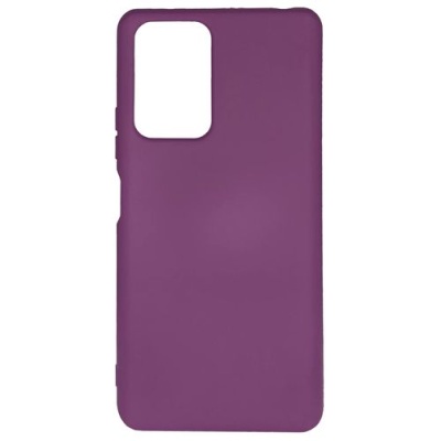 Купить силіконовий чохол soft silicone case для xiaomi redmi note 10 pro - purple онлайн