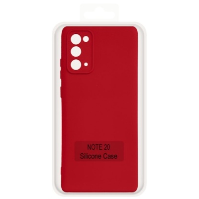 Купить чохол soft silicone case full для samsung n980 galaxy note 20 (red) онлайн