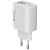 мережевий зарядний пристрій ridea rw-30120 turbo 1usb/1usb-c qc/pd 30w (бiлий) 