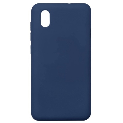 Купить силіконовий чохол soft silicone case для zte blade l8 - dark blue онлайн