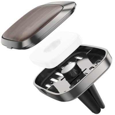 Автомобільний ароматизатор повітря HOCO ZP8 (Сталевий)