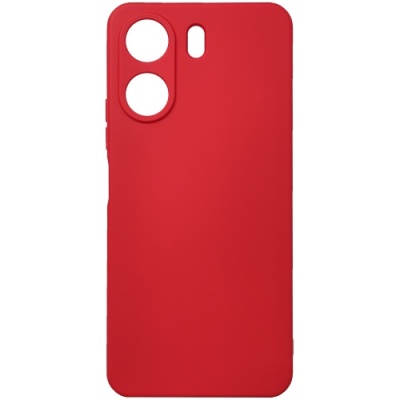 Купить силіконовий чохол soft silicone case для xiaomi redmi 13c/poco c65 (червоний) онлайн
