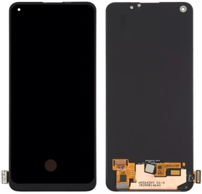 дисплей для oppo a74 (4g), a94, realme 7 pro, realme 8, realme 8 pro, з чорним тачскріном (rev.1.1/04) oled
