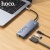 USB HUB Hoco HB52 Type-C 8-in-1 (HDTV+RJ45-100Mbps+SD/TF+PD+Type-C3.0+USB3.0*2) (Сірий) usb hub hoco hb52 type-c 8-in-1 (hdtv+rj45-100mbps+sd/tf+pd+type-c3.0+usb3.0*2) (сірий)