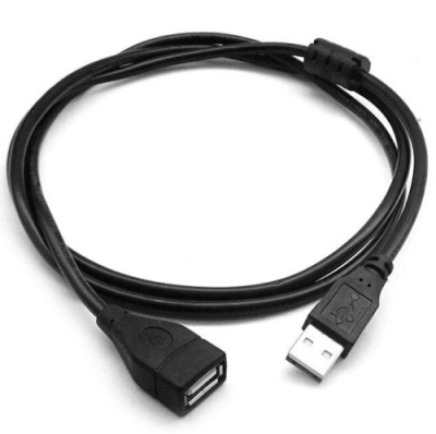 подовжувач usb (1 фільтр) 1.5m (чорний) 