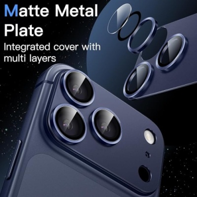 захисне скло camera full ar+af for iphone 17 pro max blue 